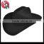 Western Black Wool Felt Cowboy Hat with Black Band Adult Free Ship