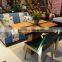 Pictures of latest wooden dining table designs