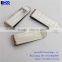 Hot sale fashion custom polished blank stainless steel money clip