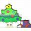 HOT promotional Christmas series PVC usb flash drives for gifts