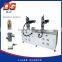 protable mini fiber 20w 30w 50w color laser marking machine china supplier