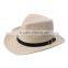 New arrival men outdoor plain dyed solid color hip hop cowboy hat