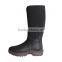 Wholesale Mens Black Waterproof Neoprene Rubber Knee High Boots
