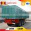 Tri-axle dual wheel van type strong utility box trailer