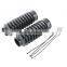 49mm Forks Long Fork Bobber Boots For Dyna Wide Glide FXDWG 07-08 10-11