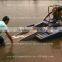 Mini portable gold dredging Dredger in small river