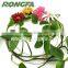 copper coated 2 coils decorative wire wreath frame