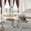 C313 Modern design dining room tempered glass coffee table