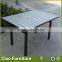 Wholesale outdoor rattan furniture garden plastic wood table