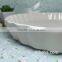 Stocked high quality round beautiful porcelain plate ceramic soup dish
