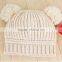 New Korean New Fashion Baby Girls Boys Kids Children Dual Ball Knit Sweater Cap