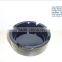 glass Material frosted round glass ashtray with cute decal design