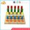 wholesale fashion wooden magnetic blocks toy superior quality wooden baby puzzle block toy W14A098