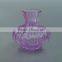hot selling wholesale 50ml 100ml empty pink decorative glass bottle reed diffuser stopper cosmetic packaging free sample
