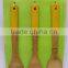 durable bamboo cooking tool sets with colored handle