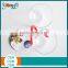 Different Shape Hanging Clear Transparent Plastic Photo Ball Ornament