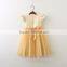 2017 New style dress party for kids embroidery girls wedding dress ball gown