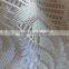 Onway New design heavy lace fabric silk lace fabric laser cut lace fabric
