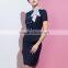 Women suit hotel uniform with the Korean version of the OL suit dress summer skirt stewardesses