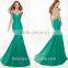 green satin beaded sweetheart neckline sample design short sleeve dress