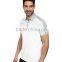 Tri color blocked color combination polo shirt