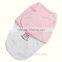 Trade assurance embroidered combed cotton baby swaddle wrap/wholesale organic swaddle blanket