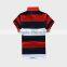 Stripe Men's Polo Shirt With Ribbon