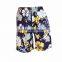 Stock design 100% polyester mens swim reflective sportswear Men's beach wear