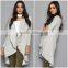 High quality latest deisgn knitted fabric fashion mature women coat