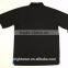 Contrast color man birdeye fabric safety breathable custom basic polo shirt