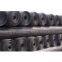 Two-way stretch plastic geogrid