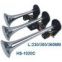 Three Trumpet Chrome Air Horn