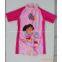 lovely heat transfer children's surfing suit comfortable digital printing surfing suit
