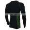 custom brand top quality man long sleeve rash guard new design