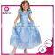 Frozen princess elsa costume cosplay costume wholesale elsa princess dress for kids