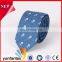 2017 new design cotton blue color mens tie