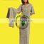 womens boubou caftan african prints floral printted maxi dress