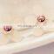 Authentic 100% 925 Sterling Silver Darling Daisies Stud Earrings For Women Luxury Fine Jewelry Fashion Gift