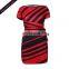 Fashion summer strip design women bodycon dresses