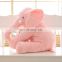 Elephant baby plush toys wholesale 60cm elephant plush pillow soft plush toys