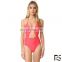 Latest Best Selling Sexy Solid Beach One Piece Swimwear/Bikini