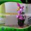 Customized Hongyi Inflatable Fox Suit , Hot Sale Sexy Animal Pink Costume