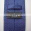 Blue color Tie Spot Design 100% Silk Woven Tie