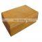 Custom luxury high quality with lock and clear window wooden tea box