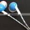 Cheap Glow in the Dark Glowing Stereo Earphone With Mic