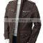 Men Leather Coat, 2017 FASHION MEN'S Long sleeve Geniune leather coat