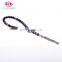 Hot sale 33 pcs Faceted Glass oval beads dubai gold jewelry bracelet