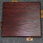 2.5mm Aluminum Veneer Curtain Wall Oak Grain Office Building