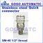 GOGO ATC Pneumatic Air Compressor sus 1/2 inch female Coupler Plug Socket Connector SM-40 quick fitting ss304 stainless steel