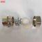 BRASS 304 STRAIGHT FEMALE CONNECTOR CNC MACHINED